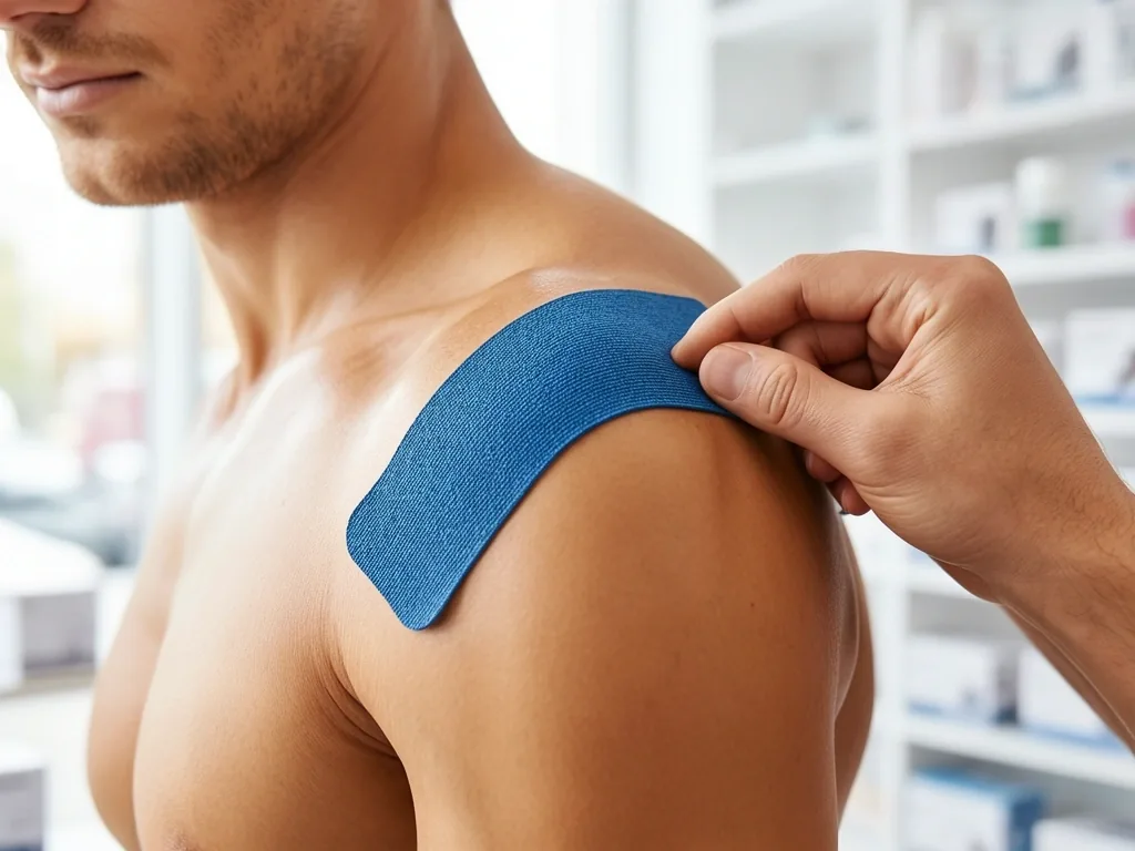 Application de kinesiology tape