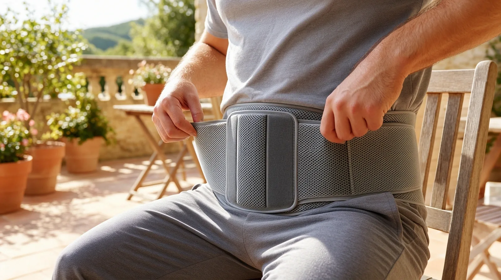 Style de vie actif à Nice avec équipement ergonomique